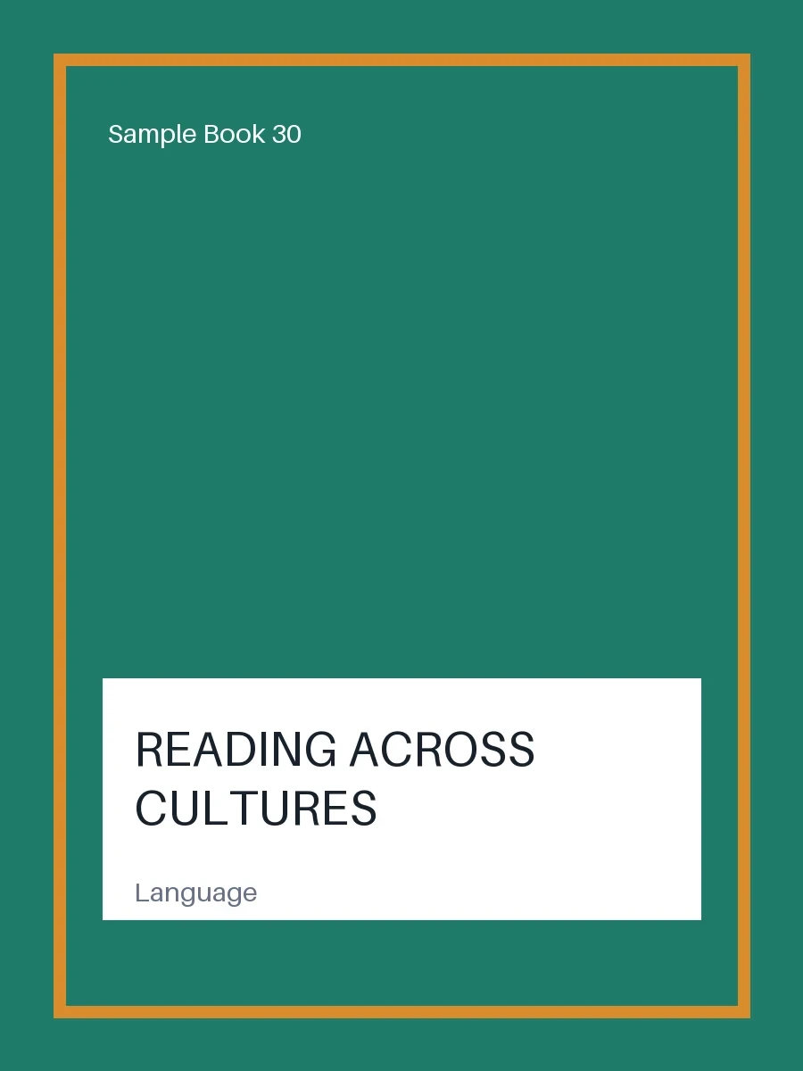 Reading Across Cultures